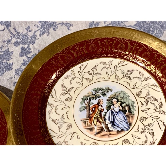 Set of 2 Two Vintage Bromley Side Plates - Picture 2 of 12